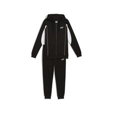 TUTA PUMA SPORT HOODED BLACK