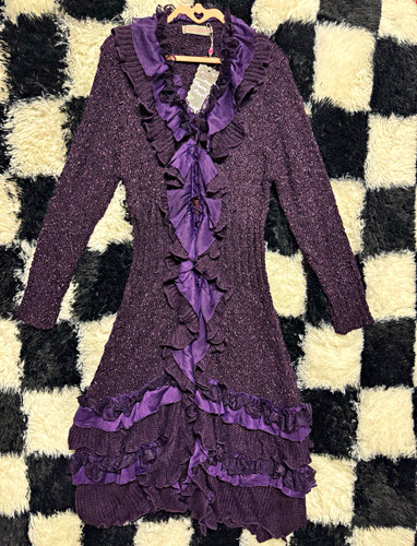 Raro cardigan lungo - , viola