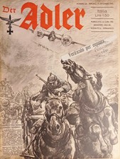 Rivista del Ministero Germanico dell'Aeronautica - Der Adler N. 25 - 1941 It.