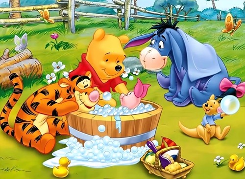 Trapano tondo winnie the - tondo,