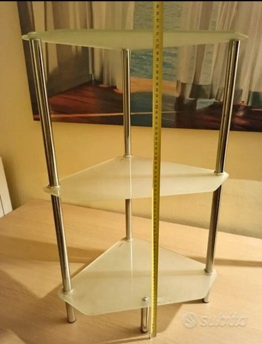 Tavolino angolare vetro e - in,