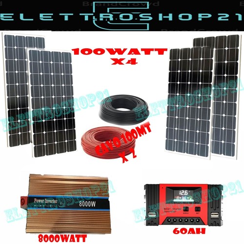 Kit fotovoltaico pwm - kit,
