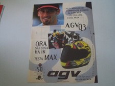 advertising Pubblicità 1996 CASCO HELMET AGV Q3 e MAX BIAGGI