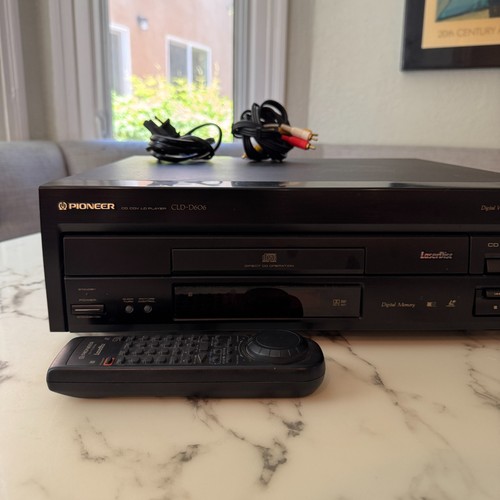 Pioneer cld d606 laserdisc - pioneer, cld-d606