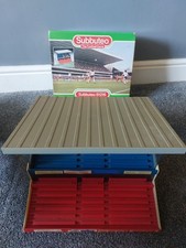 Tribuna Subbuteo 61216 rossa e blu **completa** e imballata