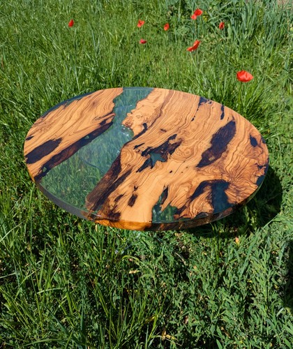 Coffee table legno ulivo - coffee, di