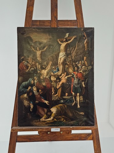 Dipinto olio barocco - (85),