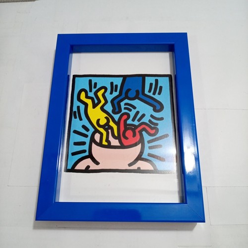 Keith haring arte blu - keith,
