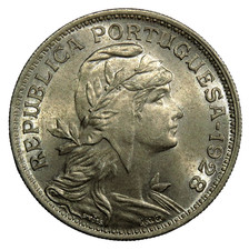 PORTOGALLO 50 Centavos 1928 /
