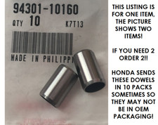*1EA OEM HONDA DOWEL PIN (SOLD