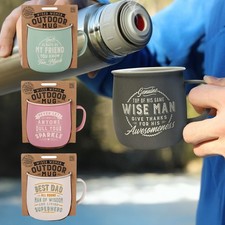 Tazza regalo pre personalizzata tazza tè caffè esterno per lui suo papà mamma campeggio