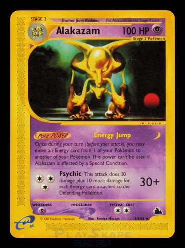 Pokemon card alakazam 144 - pokemon,