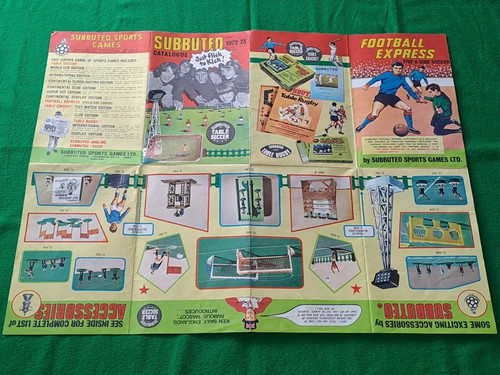 Catalogo subbuteo 1972 1973 - catalogo, 1972-1973