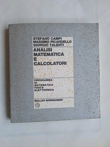 Analisi matematica - , e