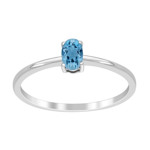 Anello donna solitario - , argento