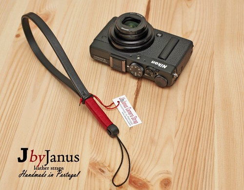 Vintage handmade camera strap - vintage,