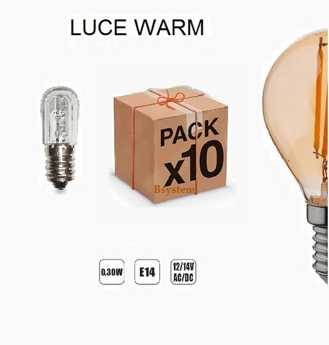 Pezzi lampadina led e14 - pezzi, 14v