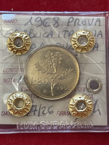 Repubblica italiana lire - repubblica, 20