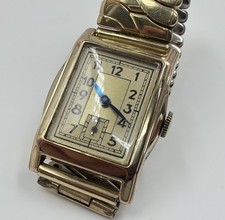 Orologio da polso Cal. AS 740 Tank Cylindre Uomo Art Decò 1940’s - 25x35mm Swiss Made