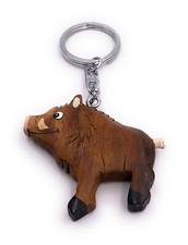 Cinghiale Maiale Funny Legno