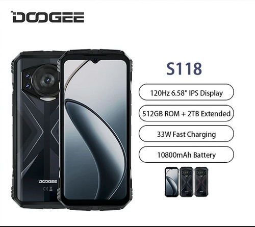 Doogee s118 rugged phone - doogee,