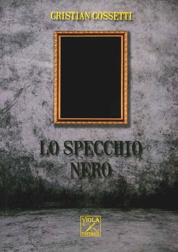 Specchio nero viola - specchio,