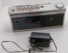 registratore a cassette e radio portatile, Sony CFM-15.
