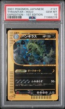 Pokemon Card PSA 10 Tyranitar