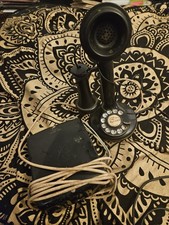 Antico telefono a candela anni