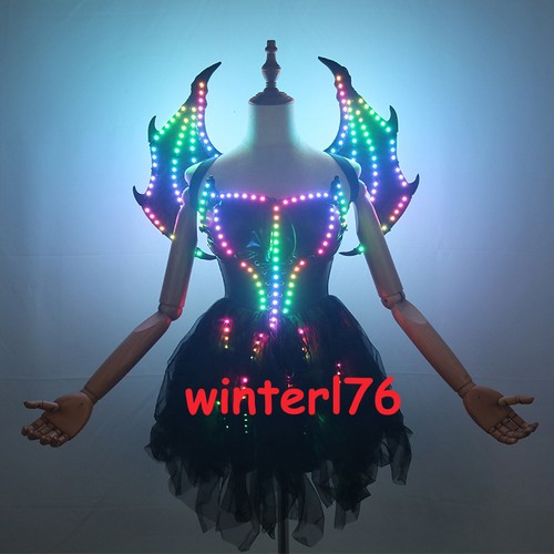 Abito led colorato luminoso - led,