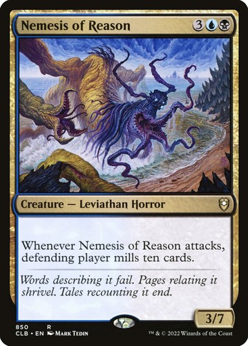 Mtg nemesis reason - mtg, of