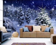 3D Albero Innevato N7139 Carta