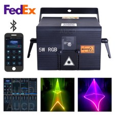 App iOS Android 5W RGB iLDA DMX Animazione DJ Show Proiettore Illuminazione Palco Laser