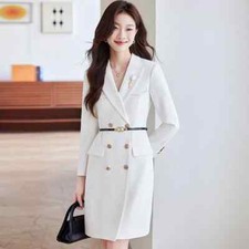 Cappotto Donna Giacca Bianco