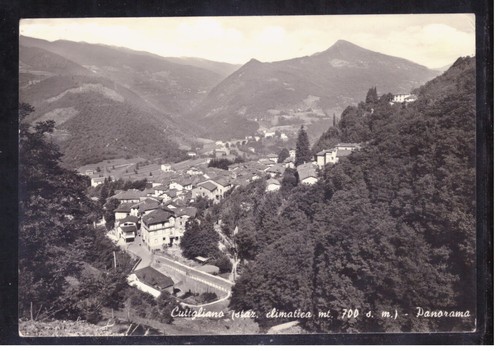 Cartolina cutigliano panorama - cutigliano,