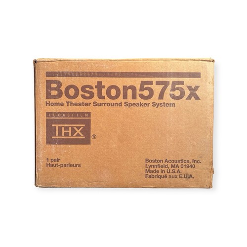Nos boston acoustics 575x thx - acoustics,