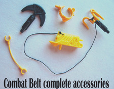 KENNER BATMAN THE ANIMATED SERIES COMBAT BELT ALL ACCESSORIES LOOSE LIKE NEW