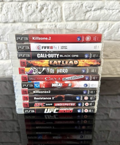 Lotto custodie ps3 originali - lotto,