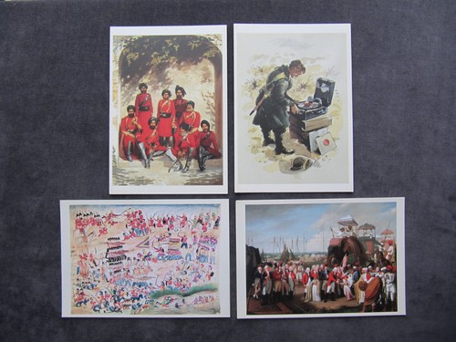 Postcards national army - postcards,