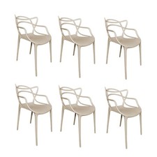 Set 6 Sedie da Giardino con