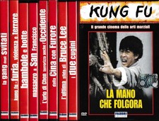 DVD Bruce Lee 9 film ITA usato EDITORIALE ed. Fabbri B56