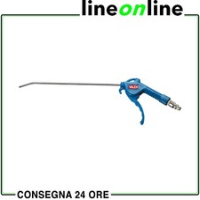Pistola pneumatica per soffiaggio Valex per compressore aria 1551013 a gancio...