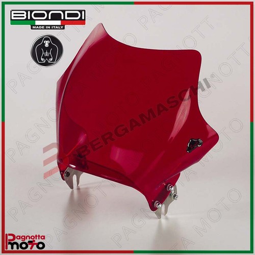Cupolino moto scuro rosso - cupolino,