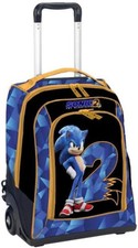Zaino Scuola Trolley Sonic 2