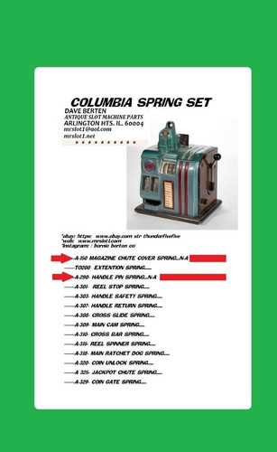 Columbia set molle ricambio - set,