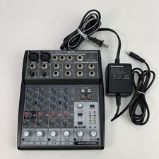 Behringer XENYX 802 Premium Mixer Audio 8 Canali Mixer 2 Bus con Alimentatore