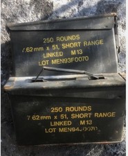 Coppia Cassette militari