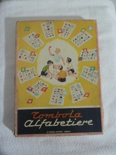 Tombola alfabetiere scuola - la,