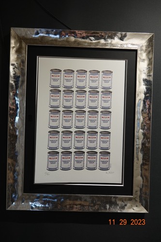 Banksy litografia limitata