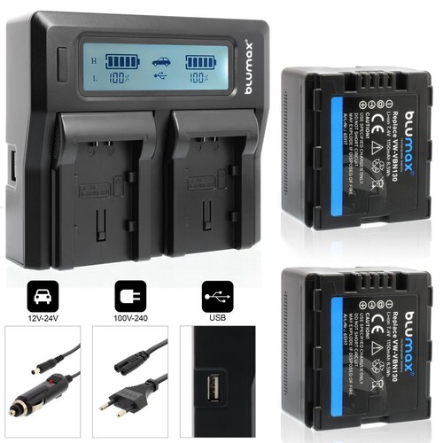 Batteria caricatore - 2x,
